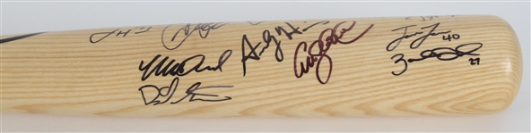 2019 Milwaukee Brewers Multi Signed Rawlings Bat w/ 15 Signatures Including Brandon Woodruff, Josh Hader, Craig Counsell & More (Koos For Kids Fundraiser)
