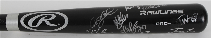 2019 Milwaukee Brewers Multi Signed Rawlings Bat w/ 15 Signatures Including Brandon Woodruff, Josh Hader, Craig Counsell & More (Koos For Kids Fundraiser)