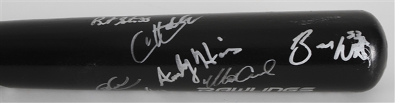 2019 Milwaukee Brewers Multi Signed Rawlings Bat w/ 15 Signatures Including Brandon Woodruff, Josh Hader, Craig Counsell & More (Koos For Kids Fundraiser)