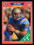 1989 Troy Aikman Dallas Cowboys Pro Set Trading Card #490