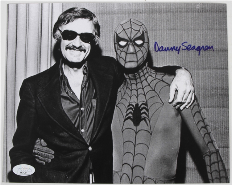 2020s Danny Seagren Spiderman Signed 8" x 10" Photo *JSA*