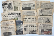 1960s-1996 Milwaukee Journal Sentinel Historic Newspaper Collection (Lot of 230+)
