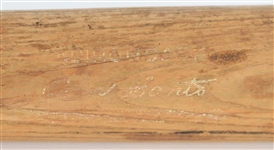 1961-63 Ron Santo Chicago Cubs Adirondack Professional Model Bat (MEARS LOA)