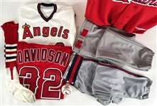 1986-2023 Baseball Memorabilia Collection - Lot of 7 w/ Jerseys, Pants, Stirrups & Signed Baseball (MEARS LOA/JSA)