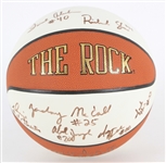 1994-95 Marquette Golden Eagles Team Signed Great Alaska Shootout The Rock Basketball w/ 14 Signatures Including Chris Crawford, Amal McCaskill, Anthony Pieper & More