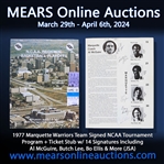 1977 Marquette Warriors Team Signed NCAA Tournament Program + Ticket Stub w/ 14 Signatures Including Al McGuire, Butch Lee, Bo Ellis & More (JSA)