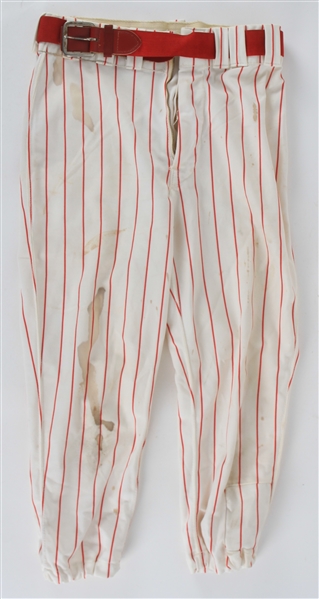 1975 Jorge Orta Chicago White Sox Game Worn Home Uniform Pants (MEARS LOA) 