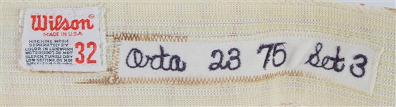 1975 Jorge Orta Chicago White Sox Game Worn Home Uniform Pants (MEARS LOA) 