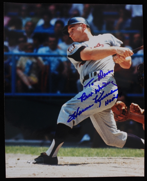 2000s Harmon Killebrew Minnesota Twins Signed 8" x 10" Photo