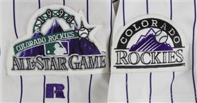 1998 Robbie Beckett Colorado Rockies Spring Training Home Jersey (MEARS LOA)