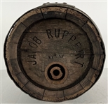 1915-30's Jacob Ruppert New York Yankees Owner Ruppert Brewing Company Wooden Beer Keg + 1923 NY License Plate (MEARS LOA)
