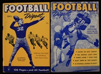 1947-50 Football Digest Collection - Lot of 2