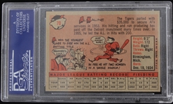 1958 Al Kaline Detroit Tigers Topps Trading Card #70 (White Name) (NM-7)