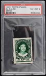 1961 Al Kaline Detriot Tigers Topps Stamps (Green) (NM-MT 8)