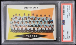 1960 Detroit Tigers Topps Trading Card #72 (NM-MT 8)