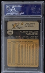 1973 Al Kaline Detroit Tigers Topps Trading Card #280 (NM-MT 8)