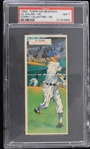 1955 Al Kaline Detroit Tigers #45 and Corky Valentine Cincinnati Redlegs #46 Topps Doublehead (NM 7)