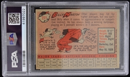 1958 Billy Martin Detroit Tigers Topps Trading Card #271 (NM 7)