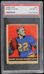 1949 Bobby Layne New York Bulldogs Leaf Trading Card #67 (EX-MT 6)