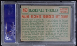 1959 Al Kaline Detroit Tigers Topps Trading Card #463 (NM-MT 8)