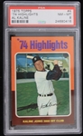 1975 Al Kaline Detroit Tigers Topps Trading Card #4 (NM-MT 8)