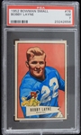 1952 Bobby Layne Detroit Lions Bowman Small Trading Card #78 (NM 7)