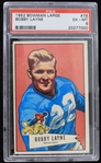 1952 Bobby Layne Detroit Lions Bowman Large Trading Card #78 (EX-MT 6)