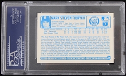 1977 Mark Fidrych Detroit Tigers Kellogg's 3-D Trading Card #26 (Mint 9)