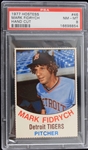 1977 Mark Fidrych Detroit Tigers Hostess Hand Cut Trading Card #46 (NM-MT 8)
