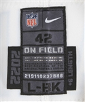 2022 Eric Banks Detroit Lions Preseason Jersey (MEARS LOA)