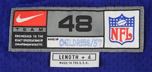 2000 OJ Childress New York Giants Preseason Jersey w/ Uniform Pants (MEARS LOA)