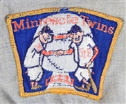 1961 Ray Moore Minnesota Twins Game Worn Road Jersey (MEARS LOA)