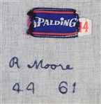 1961 Ray Moore Minnesota Twins Game Worn Road Jersey (MEARS LOA)