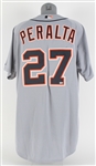2012 Jhonny Peralta Detroit Tigers Game Worn Road Jersey (MEARS LOA/MLB Hologram)