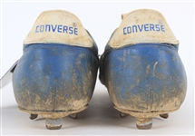1974-78 Game Worn Converse Baseball Cleats Attributed to Rick Rhoden (MEARS LOA) 
