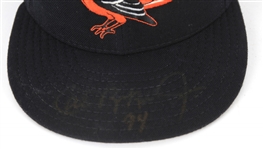 1994 Cal Ripken Jr. Baltimore Orioles Signed Game Worn Cap (MEARS LOA/JSA/Ripken LOA)