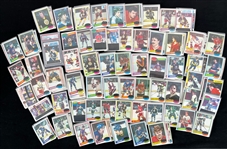1980 Topps Hockey Trading Cards Near Complete Set - 261 of 264 w/ #3 Wayne Gretzky Record Breaker (PSA EX-MT 6)