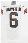 2021 Baker Mayfield Cleveland Browns Road Jersey (MEARS LOA)