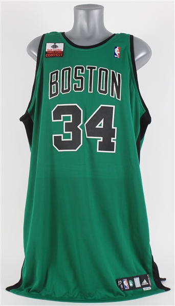 2010 Paul Pierce Boston Celtics Three Point Contest Issued Jersey (MEARS A5)