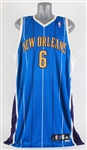 2008-09 Tyson Chandler New Orleans Hornets Game Worn Road Jersey (MEARS A5)