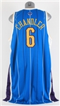 2008-09 Tyson Chandler New Orleans Hornets Game Worn Road Jersey (MEARS A5)