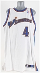 2005-06 Antawn Jamison Washington Wizards Game Worn Home Jersey (MEARS A5)