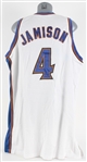 2005-06 Antawn Jamison Washington Wizards Game Worn Home Jersey (MEARS A5)
