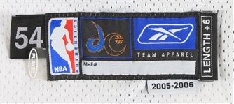 2005-06 Antawn Jamison Washington Wizards Game Worn Home Jersey (MEARS A5)