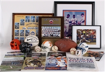 1960s-2000s New York Mets Plaque, Framed Photos, Programs & more (Lot of 45+)
