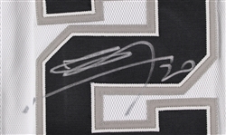 2007-08 Manu Ginobili San Antonio Spurs Signed Game Worn Home Jersey (MEARS A10) *Full JSA Letter*