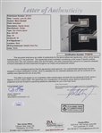 2007-08 Manu Ginobili San Antonio Spurs Signed Game Worn Home Jersey (MEARS A10) *Full JSA Letter*