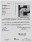 2001-02 Tim Duncan San Antonio Spurs Signed Game Worn Road Jersey (MEARS A10) *Full JSA Letter*