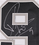 2007-08 Tony Parker San Antonio Spurs Signed Game Worn Home Jersey (MEARS A10) *Full JSA Letter*