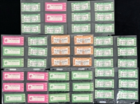 1975 San Antonio Wings Honolulu Hawaiians and Chicago Winds Practice Passes Ticket Books and Full Tickets (Lot of 119)
